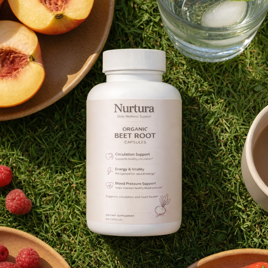 Nurtura Organic Beet Root Capsules