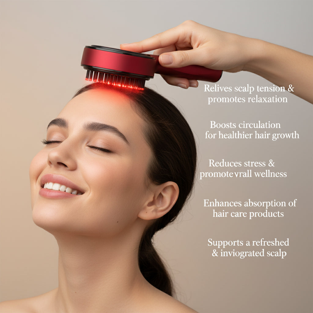 Nurtura Red Light Scalp Massager