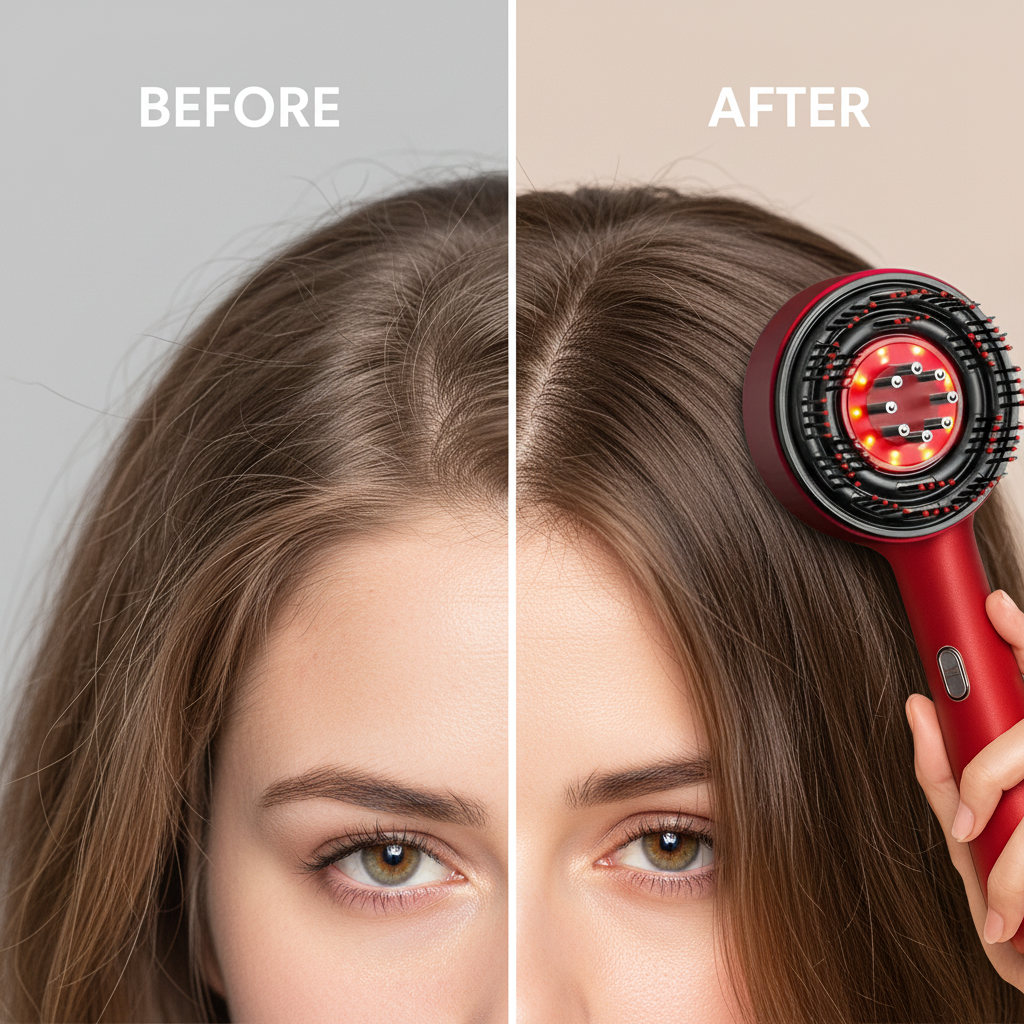 Nurtura Red Light Scalp Massager