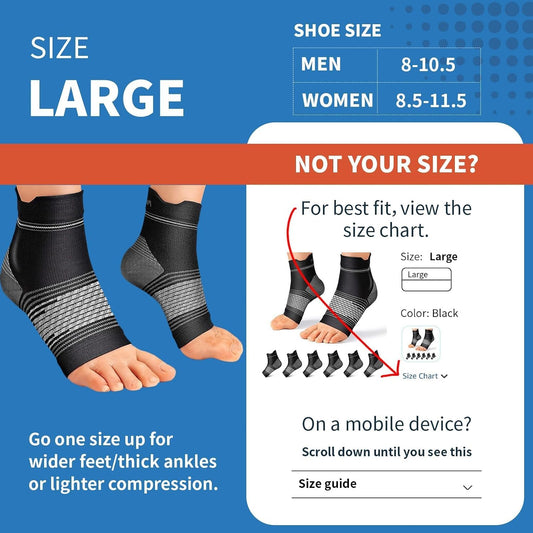 Plantar Fasciitis Ankle Brace Compression Sock