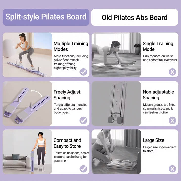 Pilates Split Fitness Board™