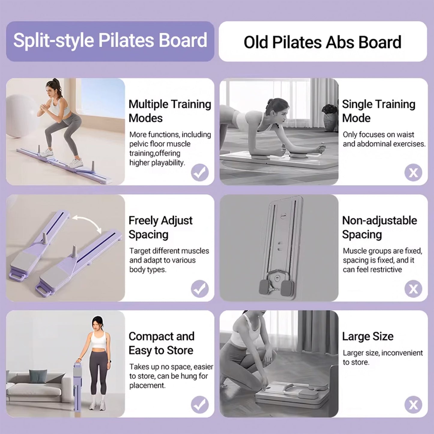 Pilates Split Fitness Board™