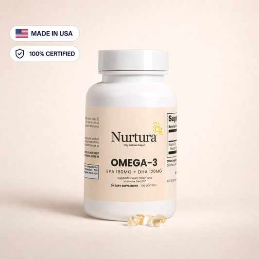 Nurtura Omega-3 EPA 180mg + DHA 120mg