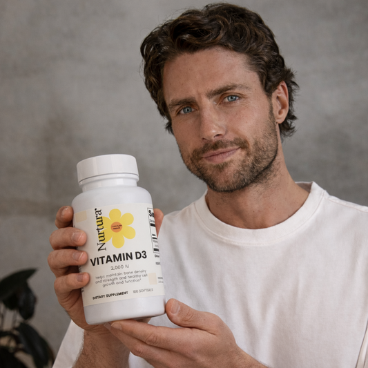 Nurtura Vitamin D3 Soft gels – 2,000 IU