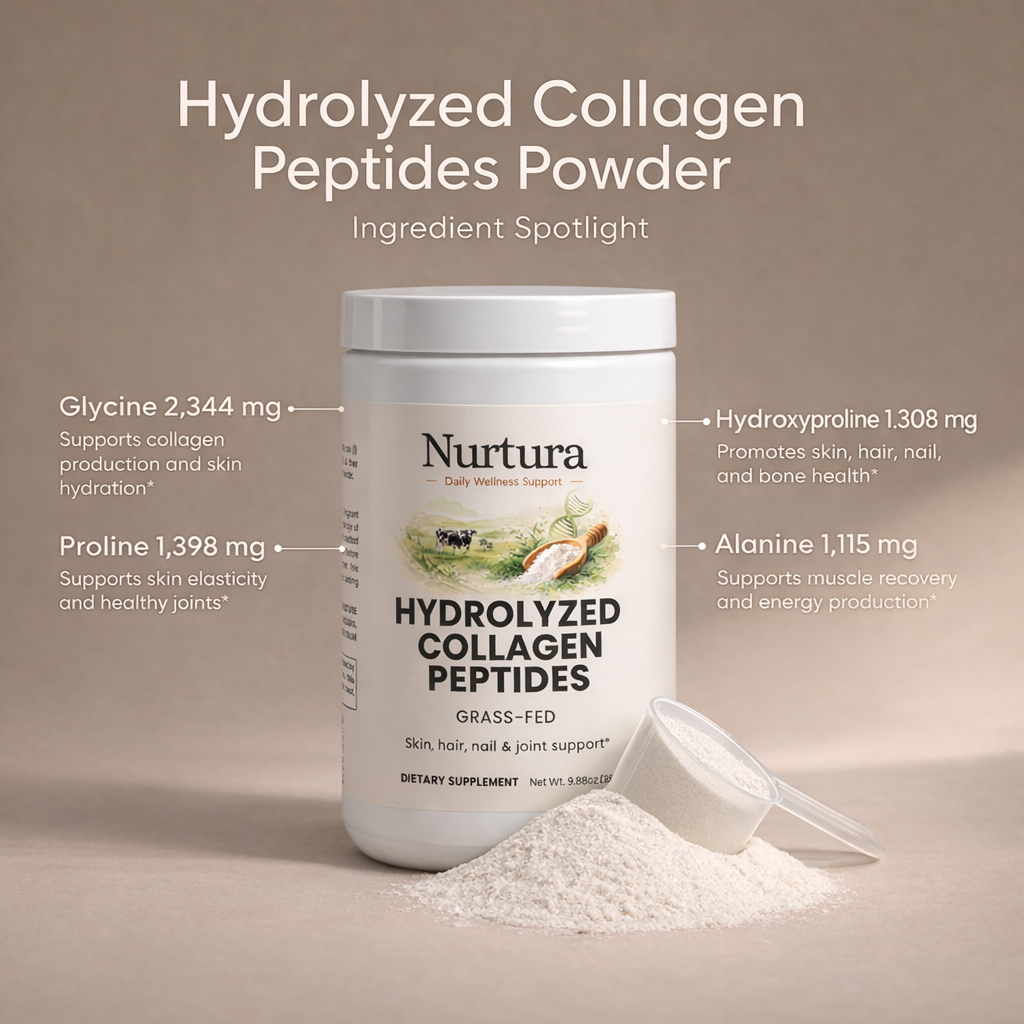 Nurtura Grass-Fed Hydrolyzed Collagen Peptides