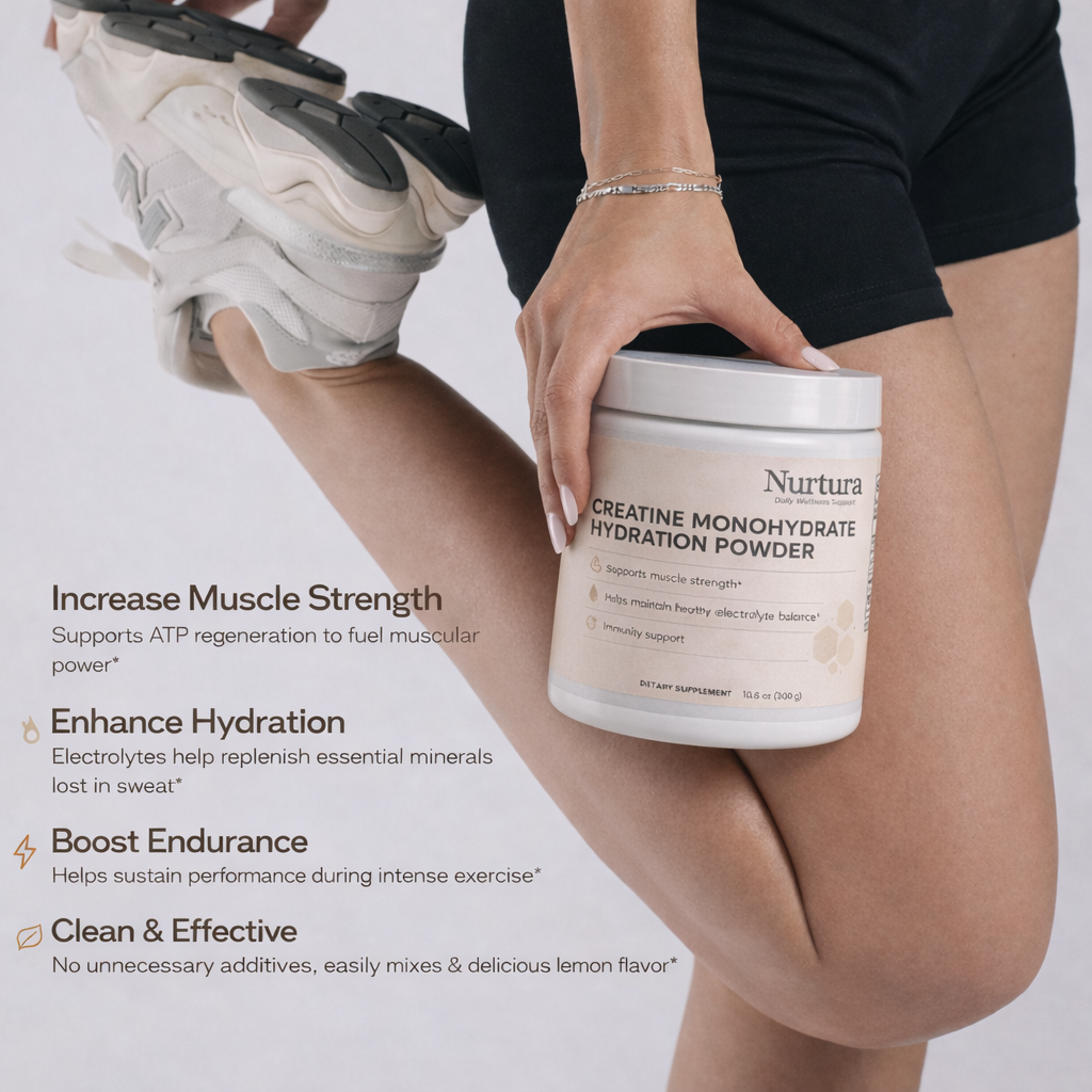 Nurtura Creatine Monohydrate Hydration Powder