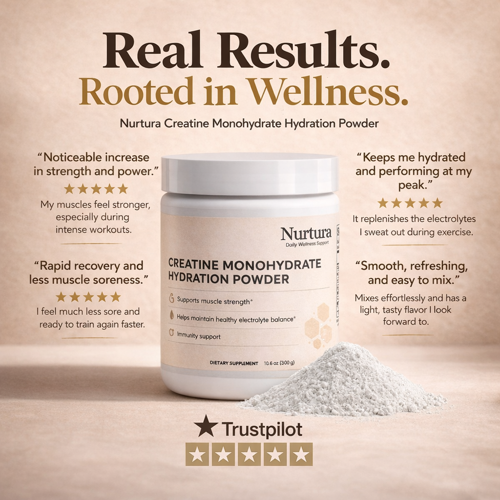 Nurtura Creatine Monohydrate Hydration Powder