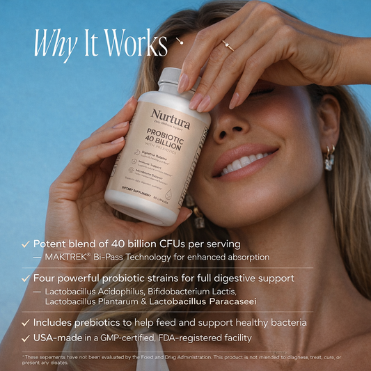 Nurtura Probiotic 40 Billion with Prebiotics