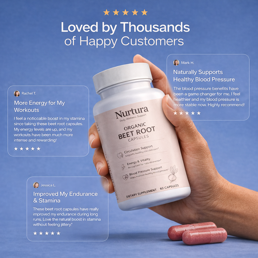 Nurtura Organic Beet Root Capsules