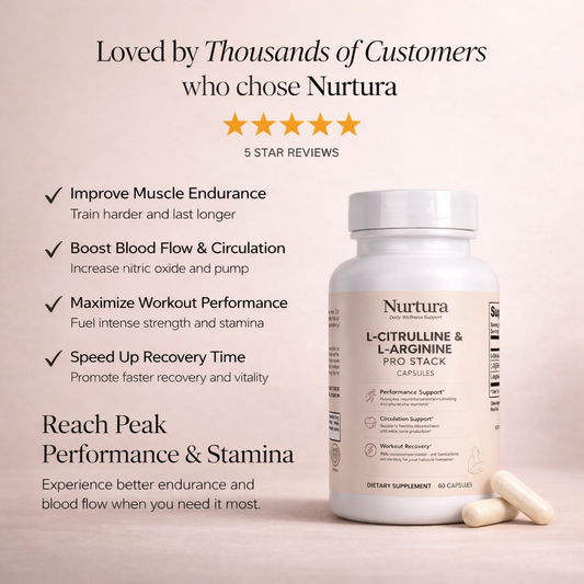 Nurtura L-Citrulline & L-Arginine Pro Stack
