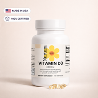 Nurtura Vitamin D3 Soft gels – 2,000 IU