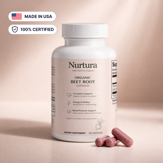 Nurtura Organic Beet Root Capsules