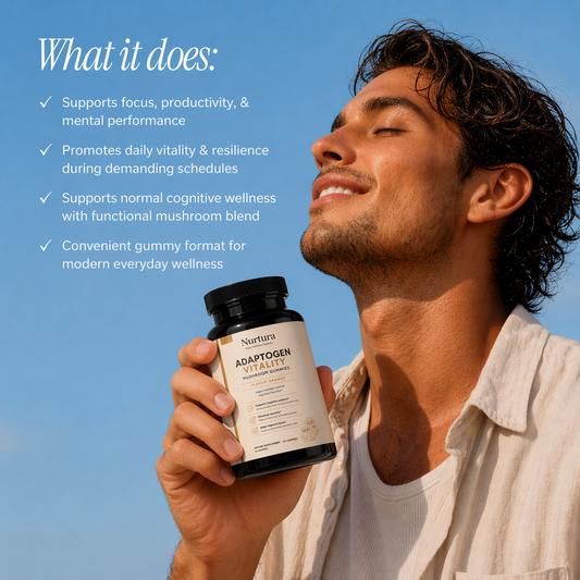 Nurtura Adaptogen Vitality Mushroom Gummies