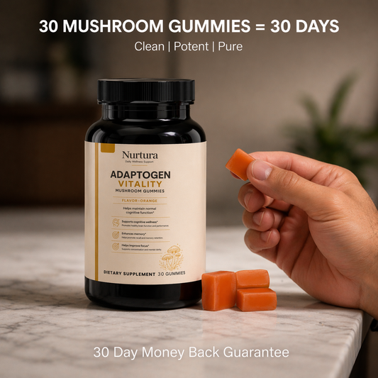 Nurtura Adaptogen Vitality Mushroom Gummies