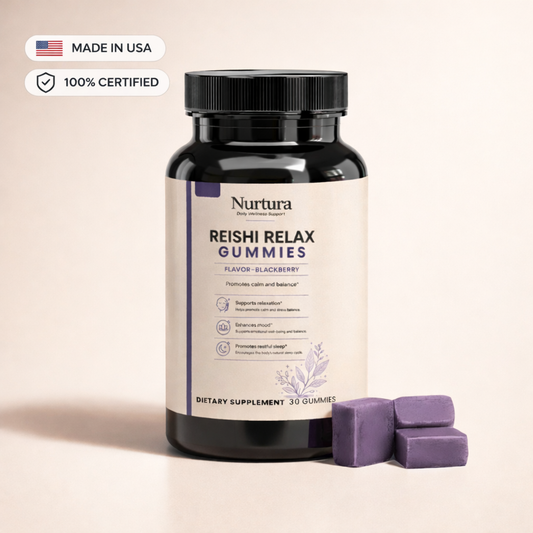 Nurtura Reishi Mushroom Relax Gummies