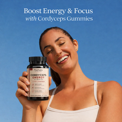 Nurtura Cordyceps Energy Complex Gummies