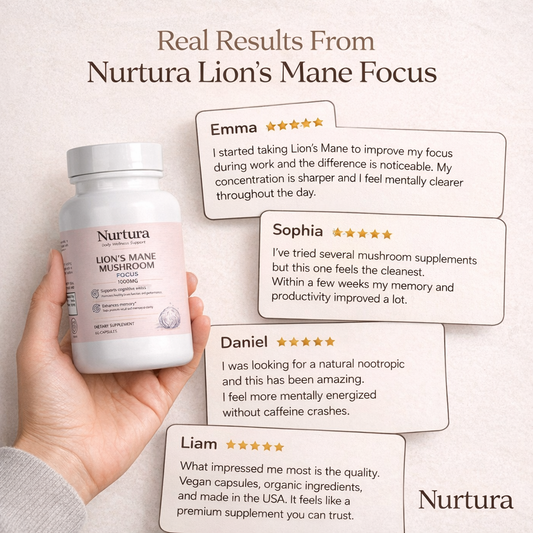 Nurtura Lion’s Mane Mushroom Focus