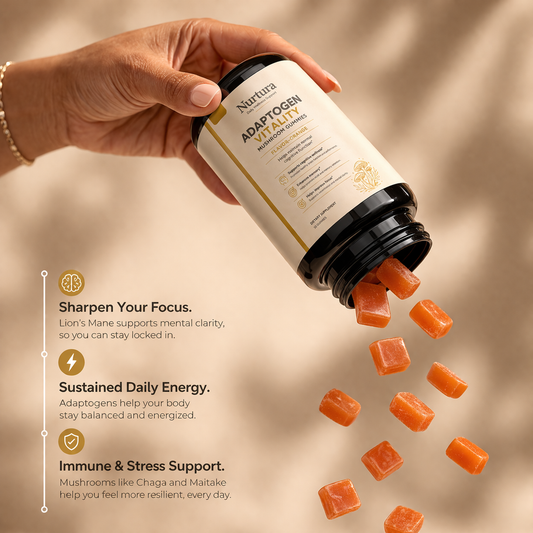 Nurtura Adaptogen Vitality Mushroom Gummies