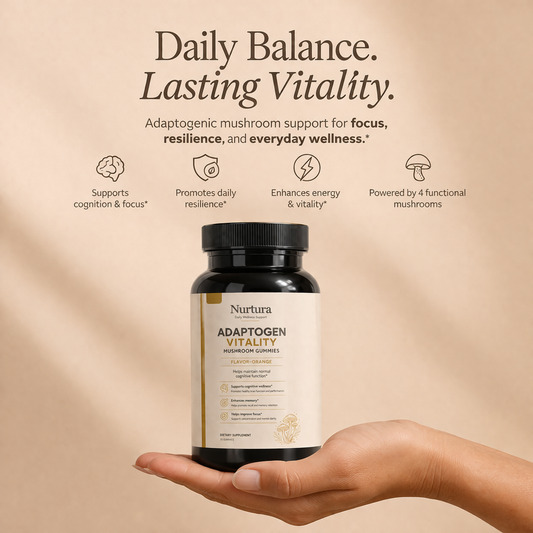 Nurtura Adaptogen Vitality Mushroom Gummies