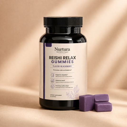 Nurtura Reishi Mushroom Relax Gummies
