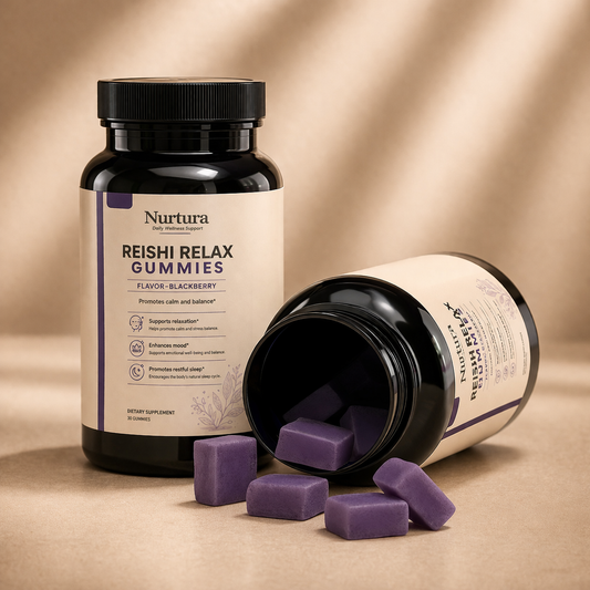 Nurtura Reishi Mushroom Relax Gummies