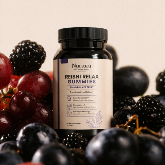 Nurtura Reishi Mushroom Relax Gummies
