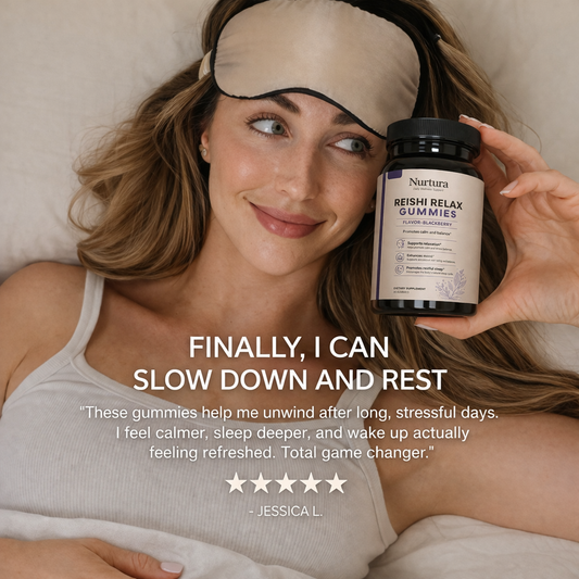 Nurtura Reishi Mushroom Relax Gummies