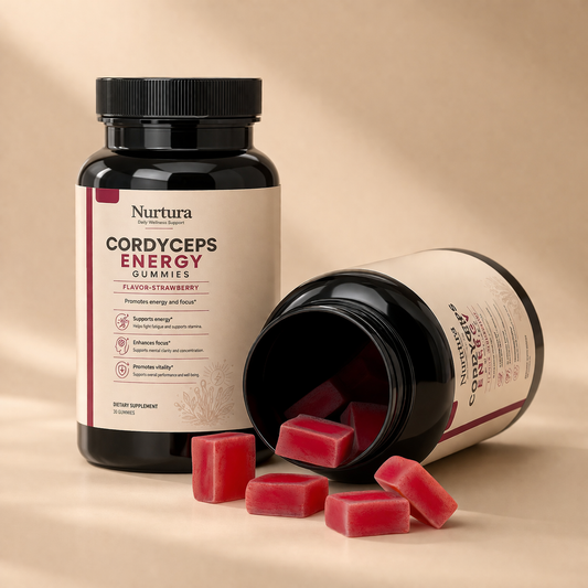 Nurtura Cordyceps Energy Complex Gummies