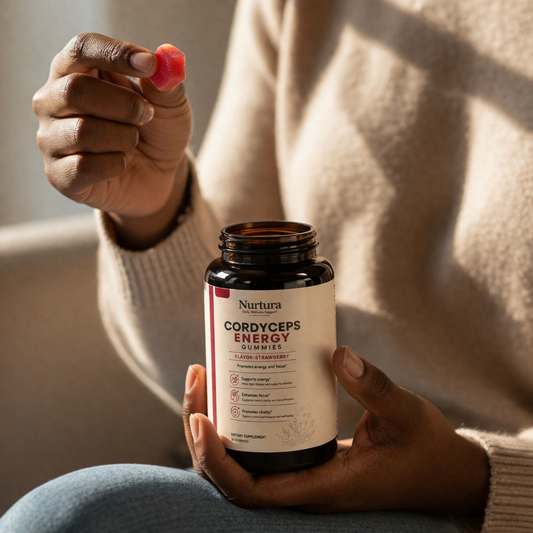 Nurtura Cordyceps Energy Complex Gummies