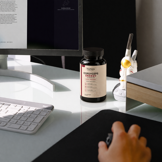 Nurtura Cordyceps Energy Complex Gummies