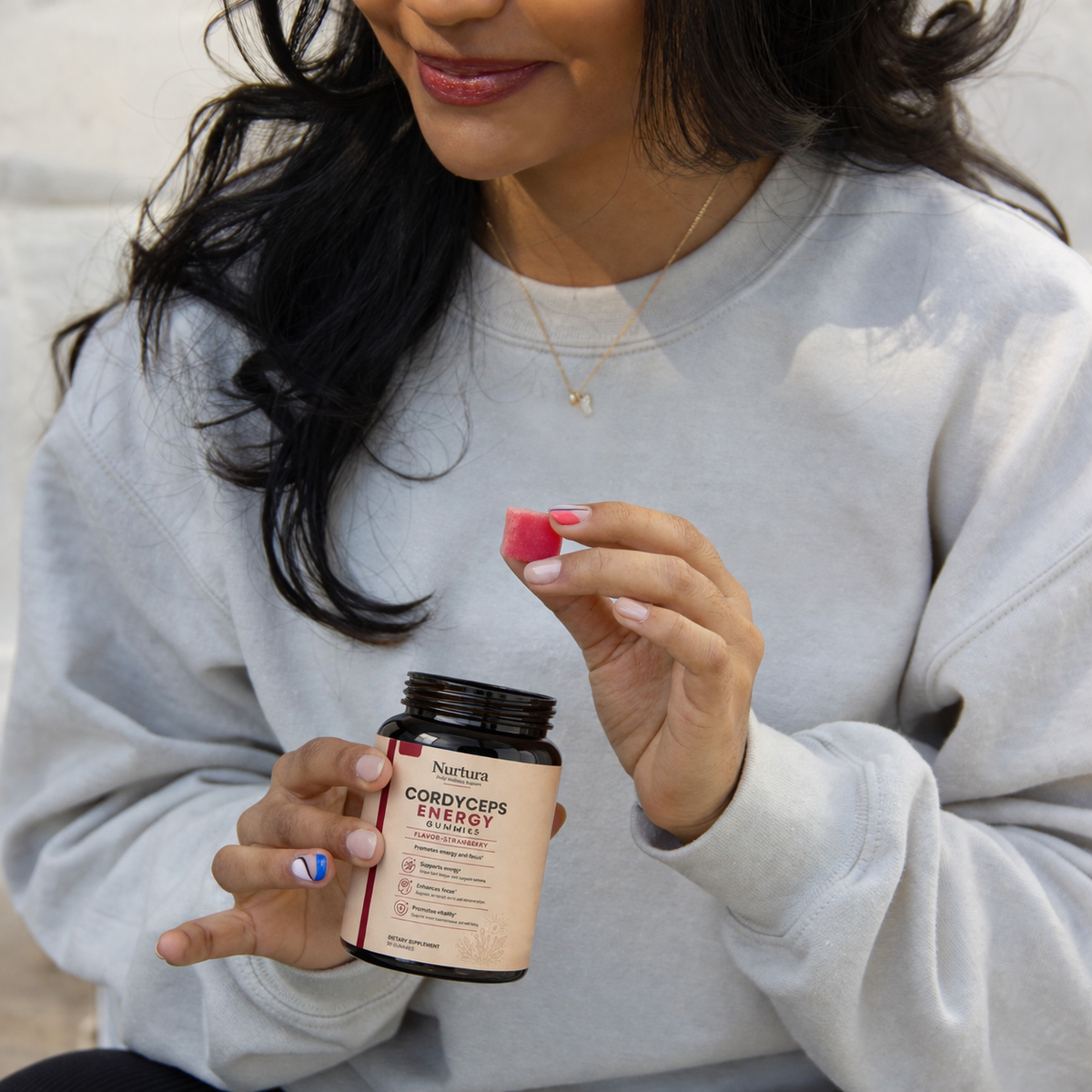 Nurtura Cordyceps Energy Complex Gummies