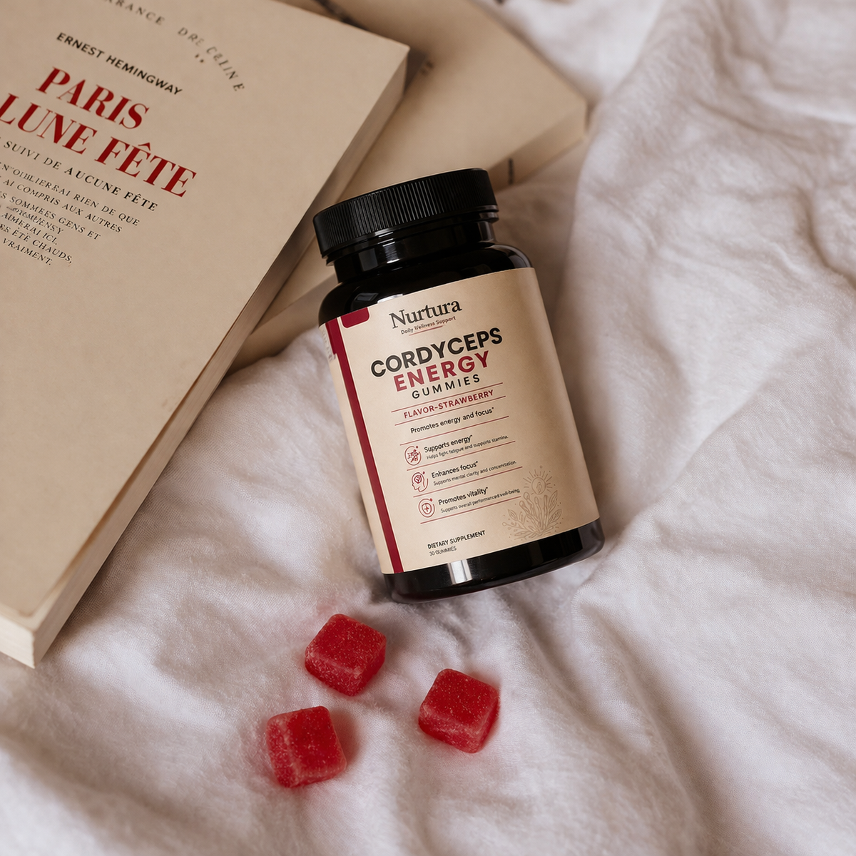 Nurtura Cordyceps Energy Complex Gummies