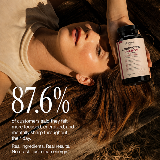Nurtura Cordyceps Energy Complex Gummies