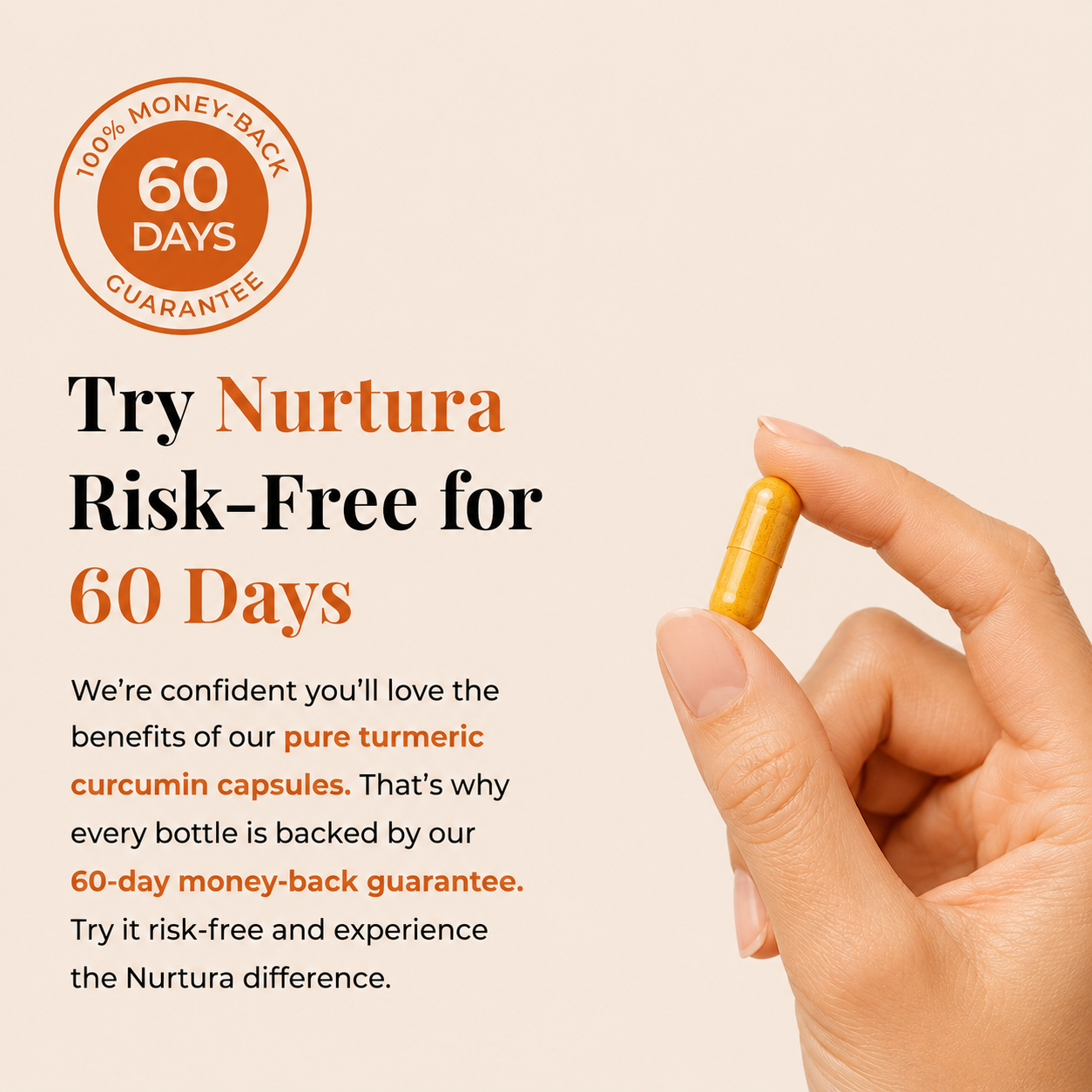 Nurtura Turmeric Curcumin (1,000mg)