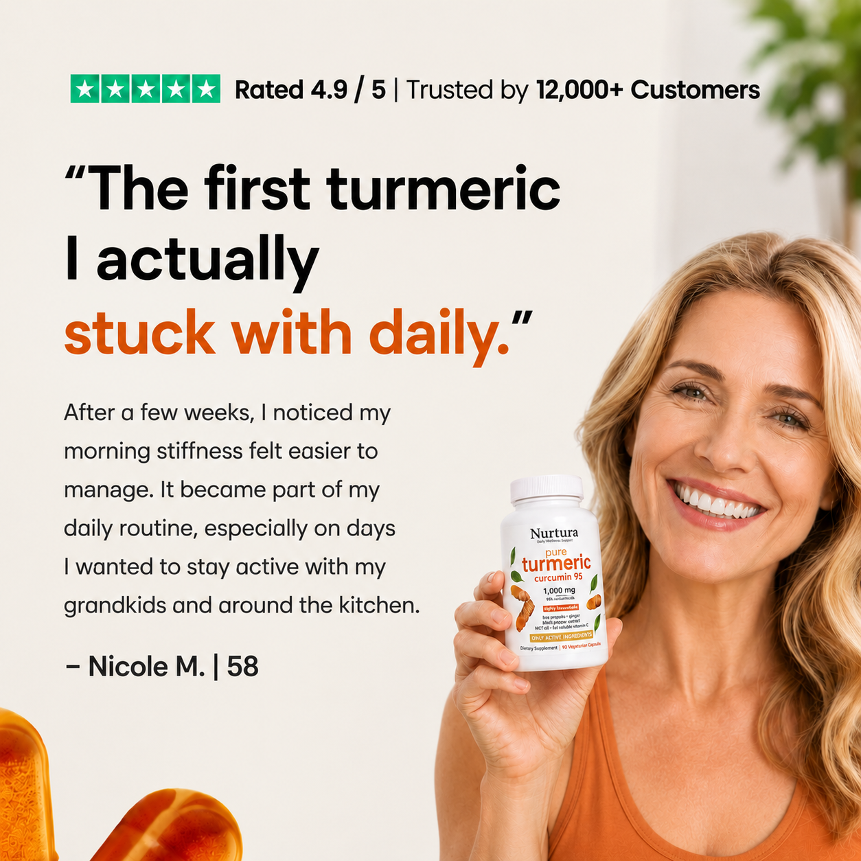 Nurtura Turmeric Curcumin (1,000mg)