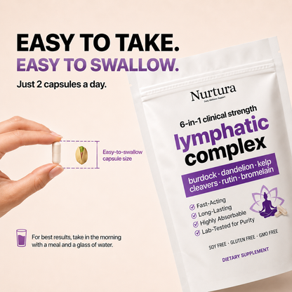 Nurtura 6-in-1 Lymphatic Complex Capsules