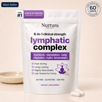 Nurtura 6-in-1 Lymphatic Complex Capsules