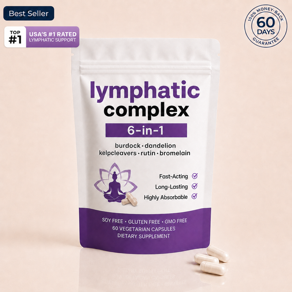 Nurtura 6-in-1 Lymphatic Complex Capsules