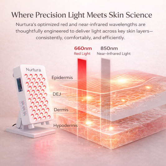 Nurtura Red Light Therapy Restore Panel