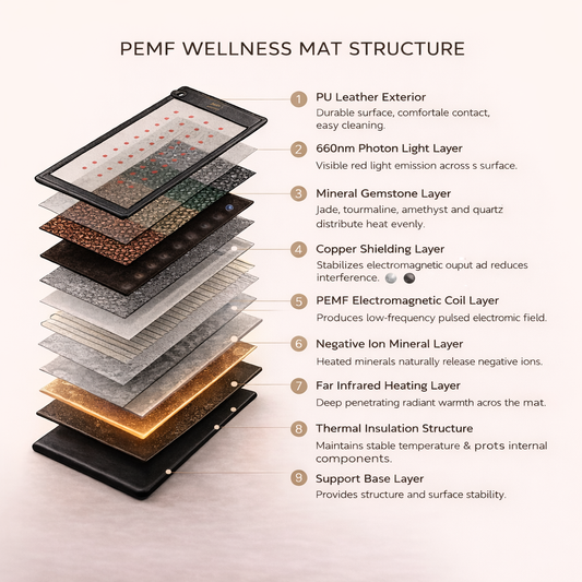 Nurtura Therapy Far Infrared PEMF Mat