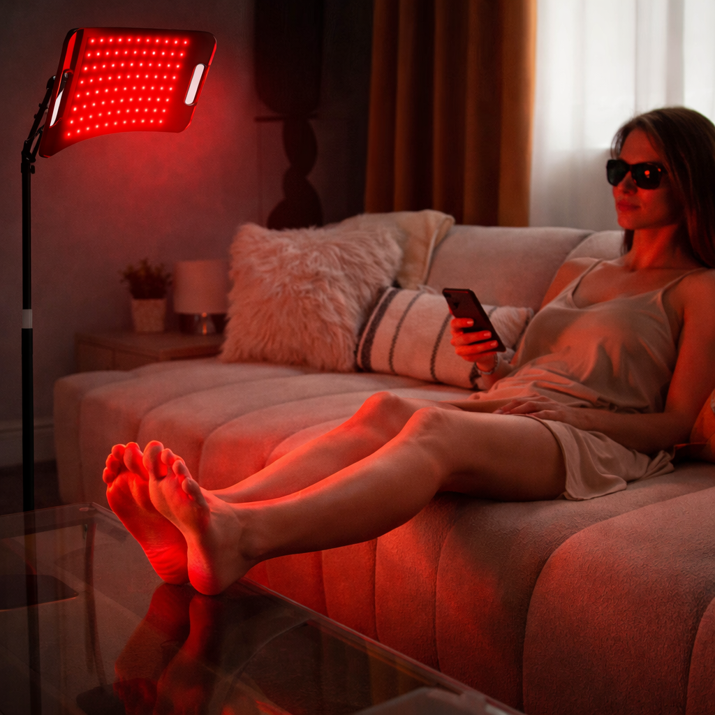 Nurtura Adjustable Red Light Therapy Lamp