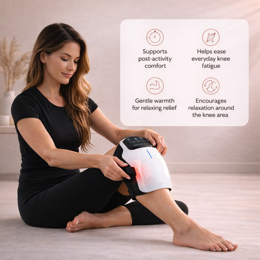 Nurtura Red Light Heating Knee Massager Pad