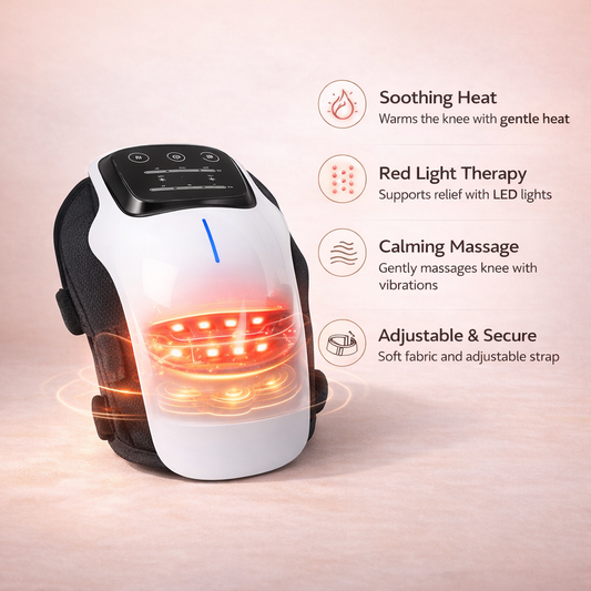 Nurtura Red Light Heating Knee Massager Pad