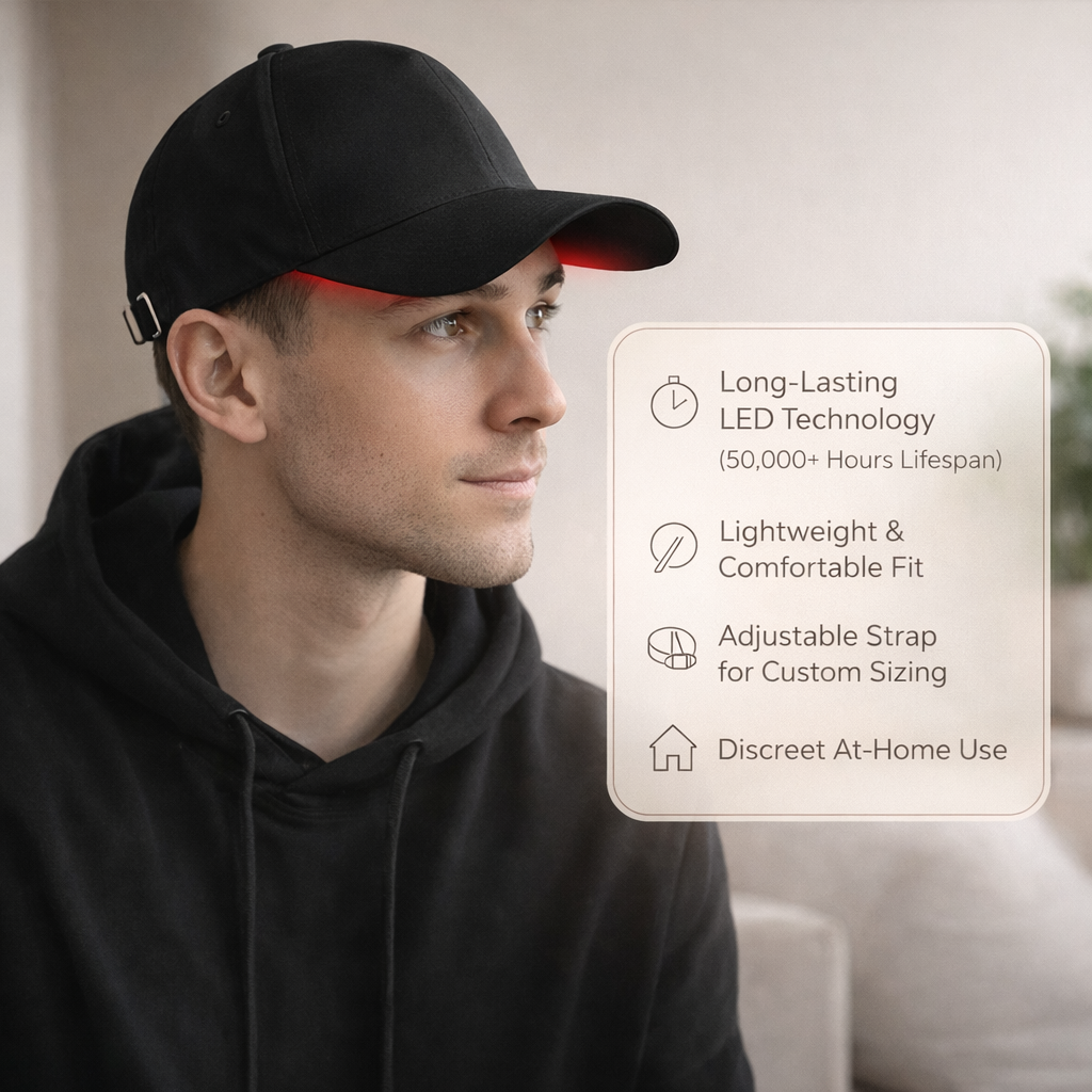 Nurtura Red Light Therapy Hat