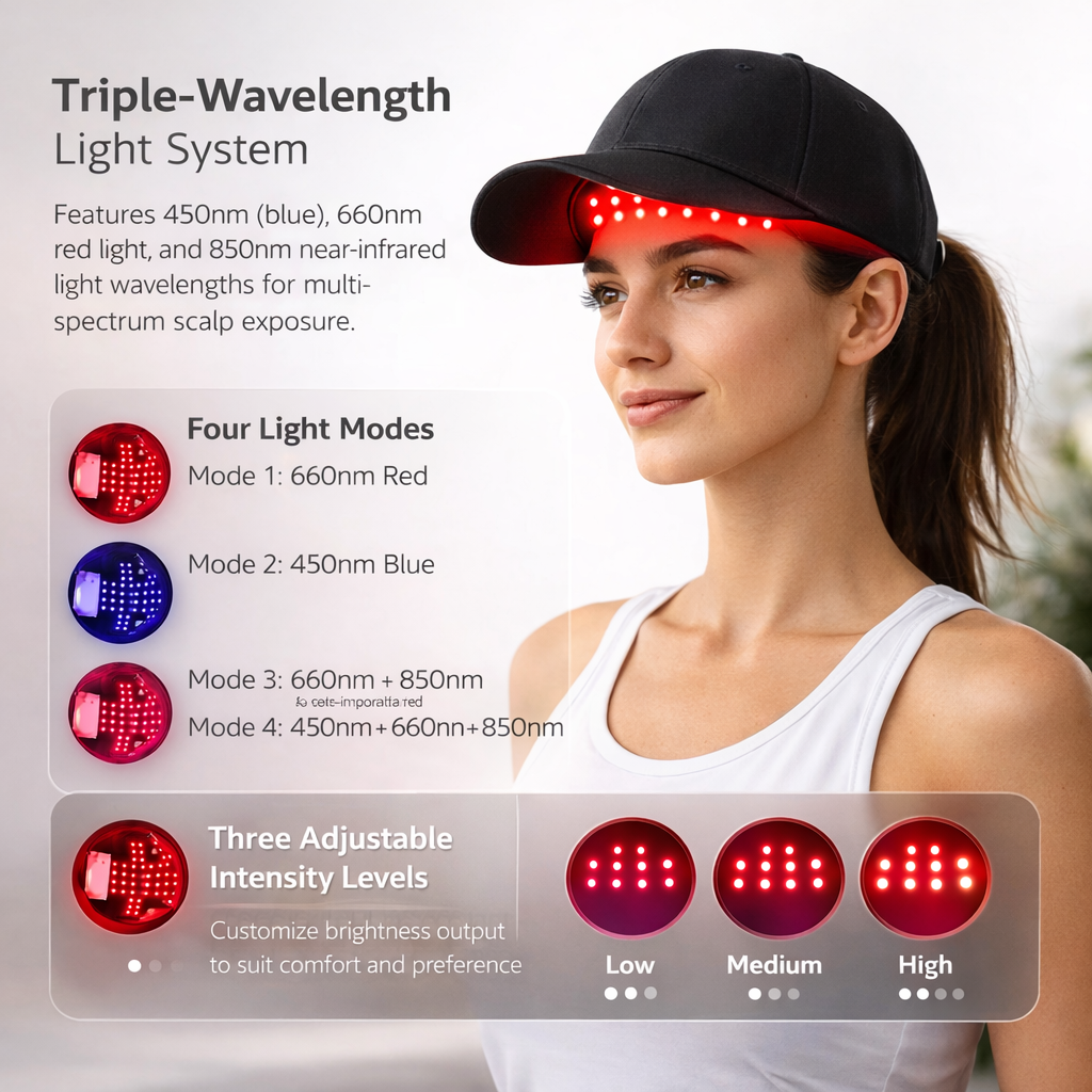 Nurtura Red Light Therapy Hat