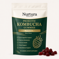 Nurtura Kombucha Probiotic Gummies