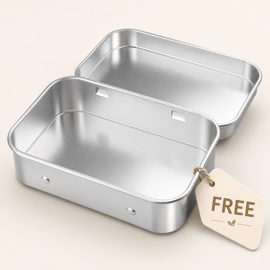 Travel Tin For Convenient Storage of Candies & Gummies