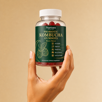 Nurtura Kombucha Probiotic (60) Gummies