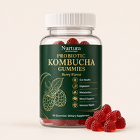 Nurtura Kombucha Probiotic (60) Gummies