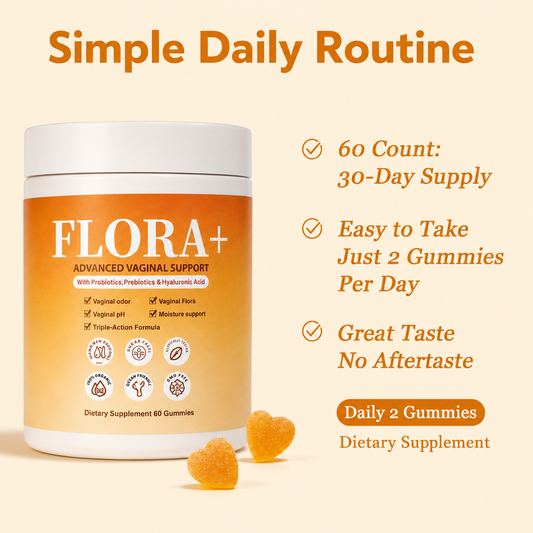 Nurtura Flora+ Probiotic Gummies for Women